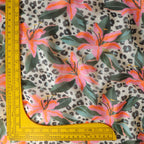 Pure Georgette Floral Pattern Printed Fabric