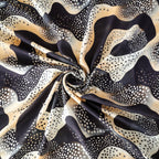 Pure Muslin Silk Abstract Pattern Printed Fabric